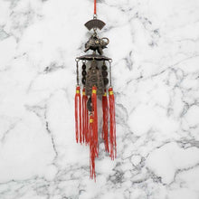 Load image into Gallery viewer, Feng Shui Coins Dragon Bell Elephant Wind Chime with Tassels