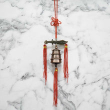 Load image into Gallery viewer, Feng Shui Traditional Bell Shaolin Sword Wind Chime for Good Luck