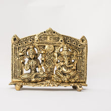 Load image into Gallery viewer, Antique Gold Laxmi Ganesh Showpiece for Decor