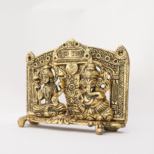 Load image into Gallery viewer, Antique Gold Laxmi Ganesh Showpiece for Decor
