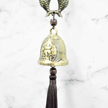 Load image into Gallery viewer, Feng Shui Traditional Bell Fish Tassel Wind Chime
