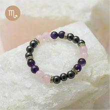 Load image into Gallery viewer, Scorpio Zodiac Crystal Bracelet