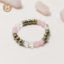 Load image into Gallery viewer, Taurus Zodiac Crystal Bracelet