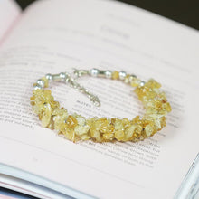 Load image into Gallery viewer, Citrine Crystal Healing Bracelet | Stone for Wealth & Protection
