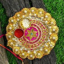 Load image into Gallery viewer, Gota Patti Puja Thali