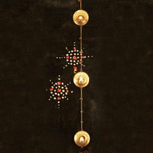 Load image into Gallery viewer, Handcrafted 3-Chandramala T-light Holder