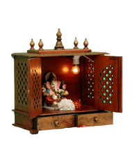 Load image into Gallery viewer, Elegant Sheesham Wood Pooja Mandir