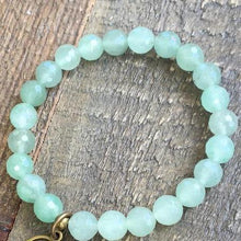 Load image into Gallery viewer, Love Heart Chakra, Aventurine 24 Bead Band/ Bracelet