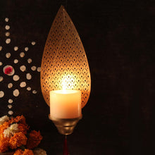 Load image into Gallery viewer, Traditional Wall Scone T-light Holder with Exquisite Latticework