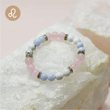 Load image into Gallery viewer, Leo Zodiac Crystal Bracelet