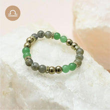 Load image into Gallery viewer, Libra Zodiac Crystal Bracelet