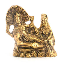 Load image into Gallery viewer, Spiritual Brass Lord Vishnu Idol