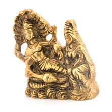 Load image into Gallery viewer, Spiritual Brass Lord Vishnu Idol