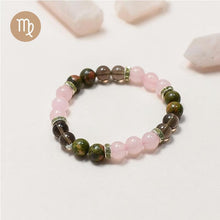 Load image into Gallery viewer, Virgo Zodiac Crystal Bracelet
