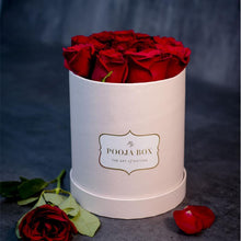 Load image into Gallery viewer, Red Roses - Pastel Pink Flora Box

