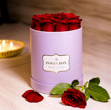Load image into Gallery viewer, Red Roses - Lilac Flora Box

