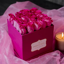 Load image into Gallery viewer, Pink Roses - Bright Pink Flora Box
