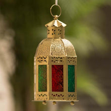 Load image into Gallery viewer, Classic Moroccan Colorful Hanging Lantern/Lamp
