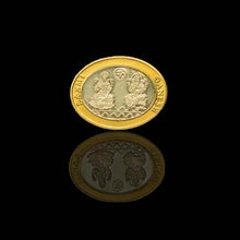 Load image into Gallery viewer, Silver/Gold Coin (Lakshmi &amp; Ganesh)

