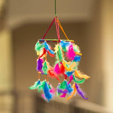 Load image into Gallery viewer, Multicolor Handcrafted Dream Catcher Wall Hanging
