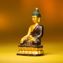 Load image into Gallery viewer, Majestic Black Meditating Buddha Idol
