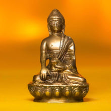 Load image into Gallery viewer, Beautiful Brass Buddha Murti
