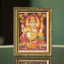 Load image into Gallery viewer, Elegant Lord Ganesha Framed Painting
