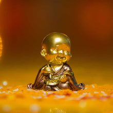 Load image into Gallery viewer, Golden Baby Monk Figurines Set of 4
