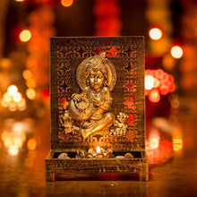 Load image into Gallery viewer, Sparkling Laddu Gopal T-Light Holder Showpiece
