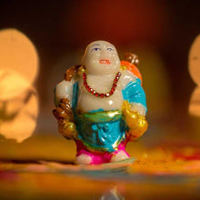 Load image into Gallery viewer, Feng Shui Colorful Laughing Buddha Statue for Good Luck
