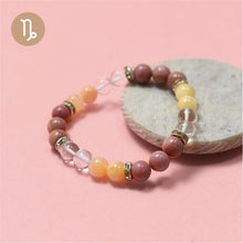 Load image into Gallery viewer, Capricorn Zodiac Crystal Bracelet
