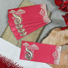 Load image into Gallery viewer, Designer Ganesha Shagun Envelope (Pack of 5)
