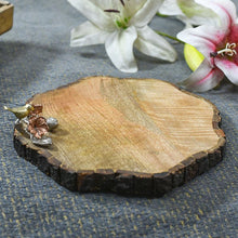 Load image into Gallery viewer, Wooden Bird Platter
