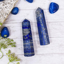 Load image into Gallery viewer, Lapis Lazuli Tower/Pencil (Set of 2)⎮Self Confidence
