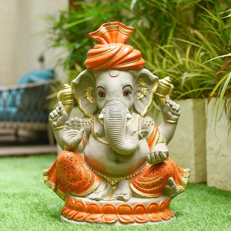 2FEET  Pagdi Ganesha - God of Wisdom⎮Plant-A-Ganesha