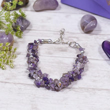 Load image into Gallery viewer, Amethyst Natural Stone Bracelet | The Master Healer
