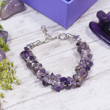 Load image into Gallery viewer, Amethyst Natural Stone Bracelet | The Master Healer
