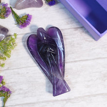 Load image into Gallery viewer, Amethyst Crystal Guardian Angel
