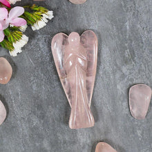 Load image into Gallery viewer, Rose Quartz Crystal Angel of Love
