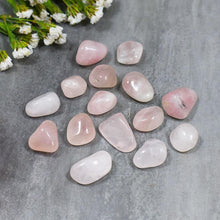 Load image into Gallery viewer, Rose Quartz Crystal Healing Tumble Stone Set
