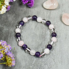 Load image into Gallery viewer, Mind, Body &amp; Soul Crystal Healing Bracelet
