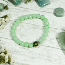 Load image into Gallery viewer, Love Heart Chakra, Aventurine 24 Bead Band/ Bracelet
