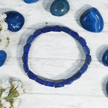 Load image into Gallery viewer, Blue Crystal Reiki Bracelet
