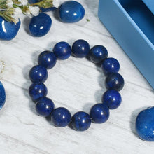Load image into Gallery viewer, Compassion and Life - Lapis Lazuli Band/ Bracelet
