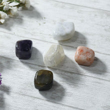 Load image into Gallery viewer, Stress Release Crystal Healing Tumble Stone Set
