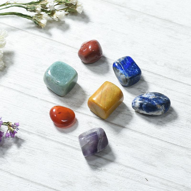 7 Chakra Tumble Stone Set