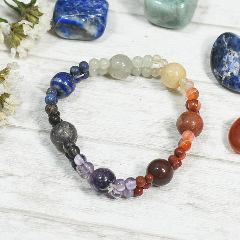 7 Chakra Beaded Bracelet