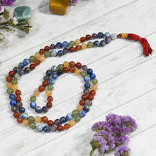 Load image into Gallery viewer, 7 Chakra Crystal Healing Mala
