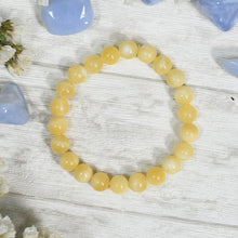 Load image into Gallery viewer, Yellow Calcite Bracelet
