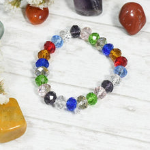 Load image into Gallery viewer, Multicolour Crystal Reiki Bracelet
